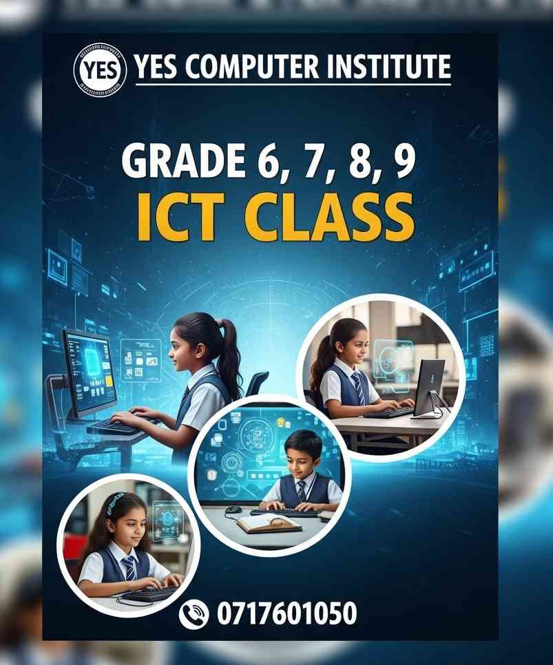 ICT class grade 6,7,8,9